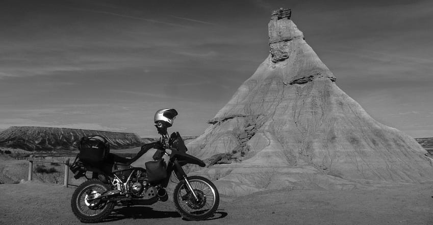 Spain, Parque Natural de las Bardenas Reales, cabezo Castildetierra