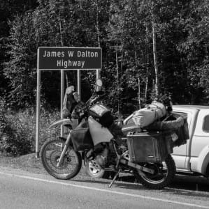 Alaska, starting the famous Dalton Highway